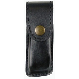 Чехол кожаный  формованный под магазин Glock 26, поясной